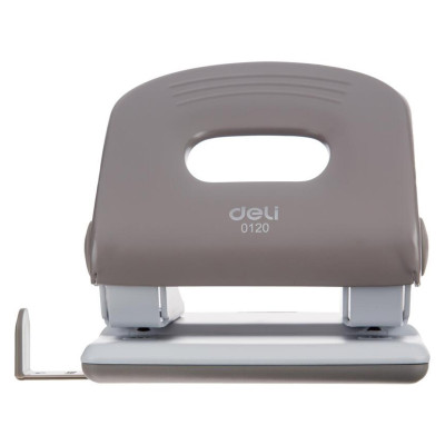 Дырокол до 40 листов с линейкой металлический