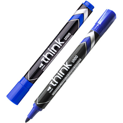 ТДИ, Маркер для доски 2.0 мм., синий, THINK КИТАЙ