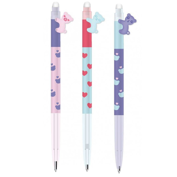 ТДИ, Ручка гелевая автоматическая синяя, ПИШИ-СТИРАЙ, ADORABLE PET