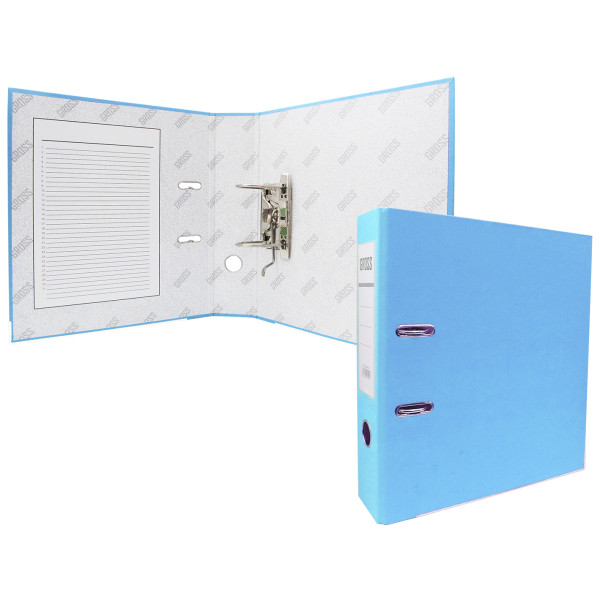 ТДИ, Регистратор А4 75мм полипропилен, светло-голубой