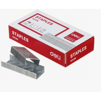 Скобы для степлера №24 1000шт Китай