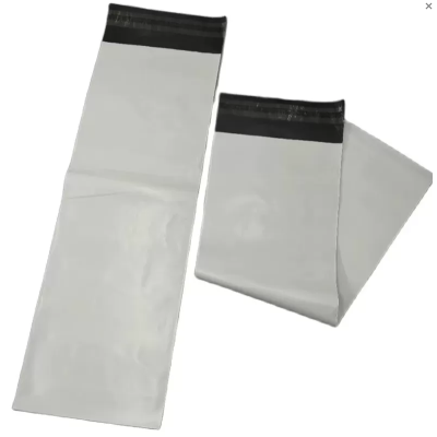 Курьерские пакеты БЕЛЫЙ УТОЛЩЁННЫЙ (глянцевый) 170 * 480 + 40мм (клеевой клапан) 100шт./уп.