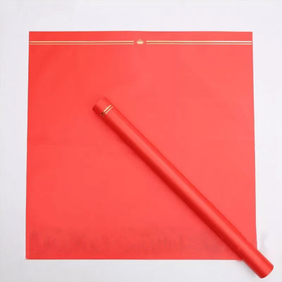 Упак.материал флорист.пленка "Crown" Красный 58см*58см 20 листов Упак.материал флорист.пленка "Crown" Красный 58см*58см 20 листов