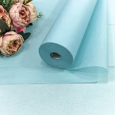 Бумага "Тишью" Голубой 50см*143м Бумага "Тишью" Голубой 50см*143м