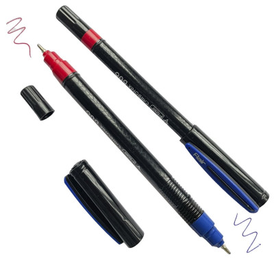 Ручка шариковая, CARBONIX синяя/красная, Flair