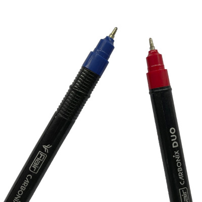 Ручка шариковая, CARBONIX синяя/красная, Flair