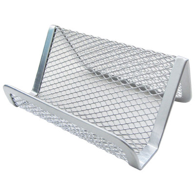 ТДИ, Подставка для визиток металлическая, серебро