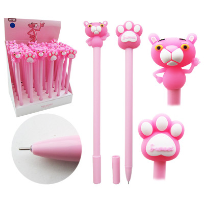 Ручка гелевая, "Розовая Пантера", КИТАЙ