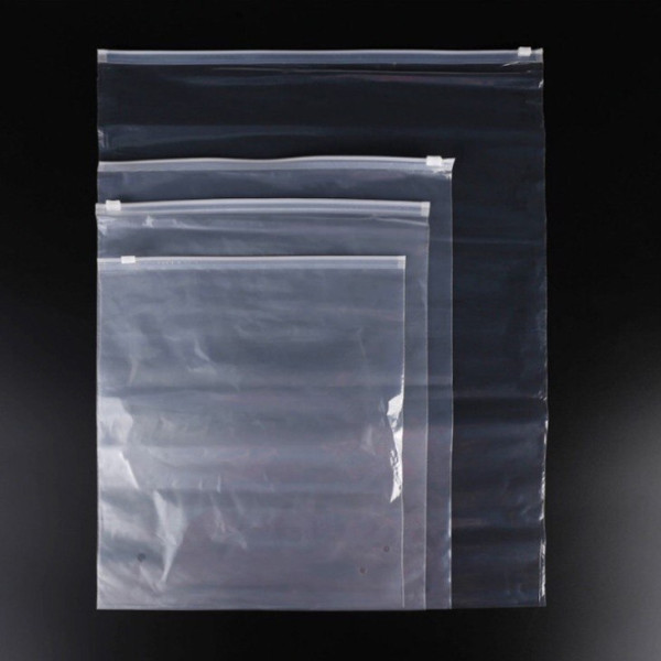 Пакет Zip-lock с бегунком (слайдер) 150*200мм (прозрачный) 50шт\уп Китай