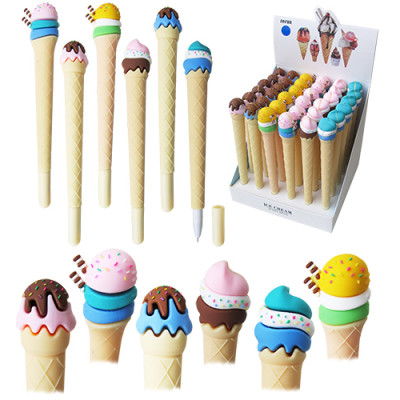 ТДИ, Ручка гелевая, "МОРОЖЕНОЕ", КИТАЙ