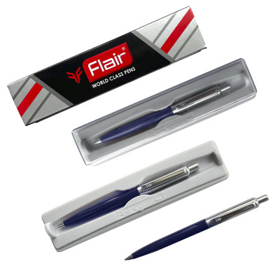 ТДИ, Ручка масляная автоматическая, HALF METAL, Индия