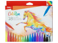 C10010 Фломастеры 18 цветов, ColoRun, КИТАЙ