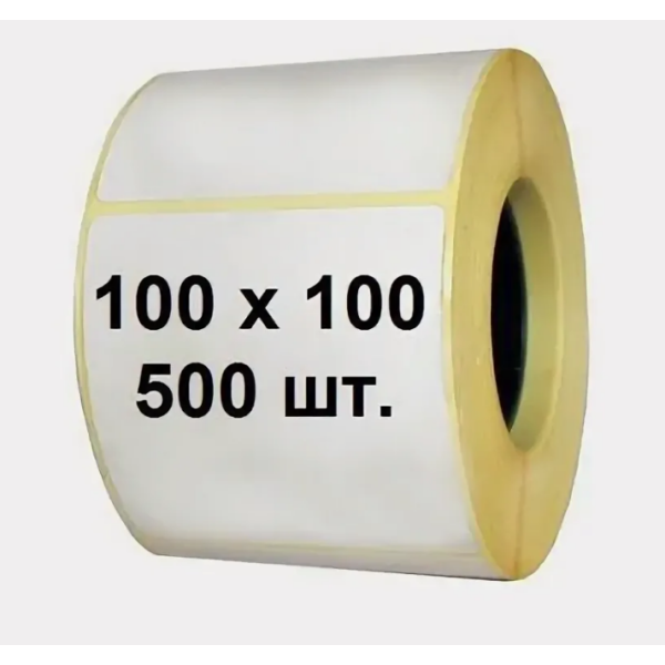Этикетки 100*100/40-500 т.эко