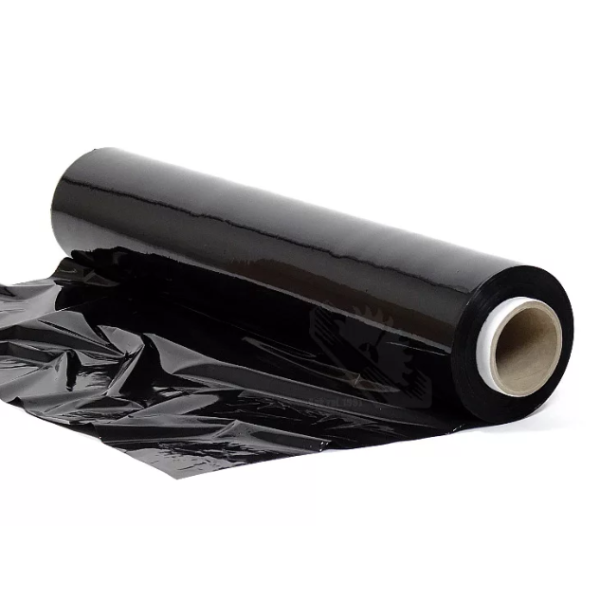 Стрейч-пленка 500*23мкм (вес нетто 2кг) черный, премиум, РФ