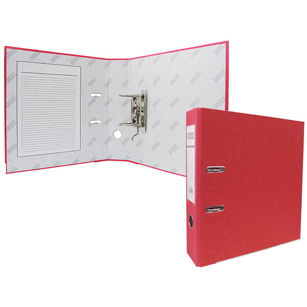 ТДИ, Регистратор А4 75мм полипропилен, алый