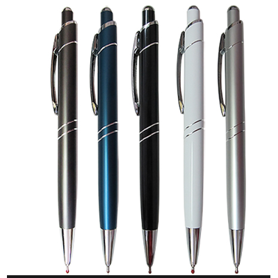 Ручка шариковая автоматическая, синий стержень, MILANO, Flair