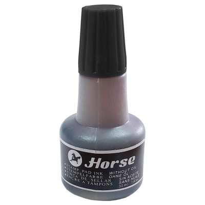 Краска штемпельная 30 мл черная Китай