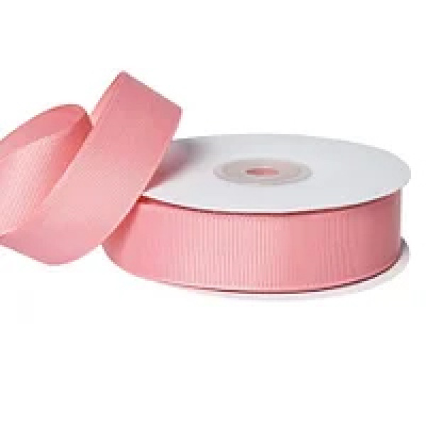 Лента репсовая Ярко-розовый 2.5см*25ярд