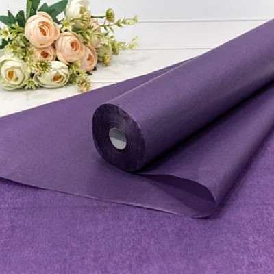 Бумага "Тишью" фиолетовый 50см*143м Бумага "Тишью" фиолетовый 50см*143м