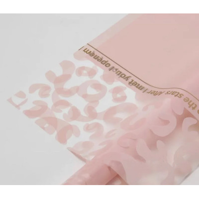 Упак.материал флористическая пленка "Нежность" Пепельная роза 58см*10м 50мкр