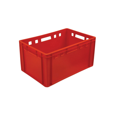 Ящик для мяса 600х400х300 мм Е3 красный фото