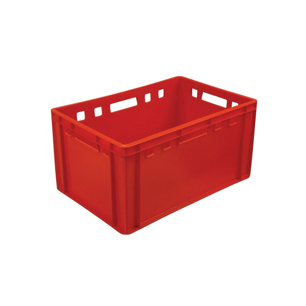 Ящик для мяса 600х400х300 мм Е3 красный