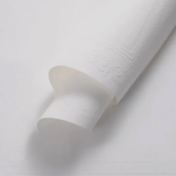 Дизайнерская бумага "Барокко" Белый 53*53 10 листов