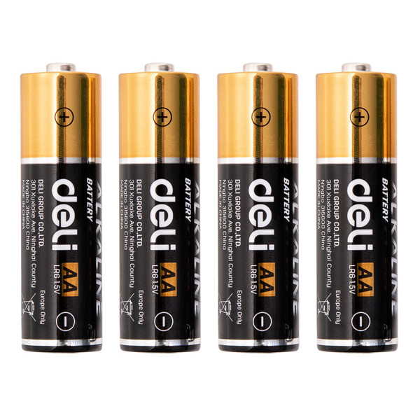 Батарейка LR6 Alkaline 1.5V, Deli Китай